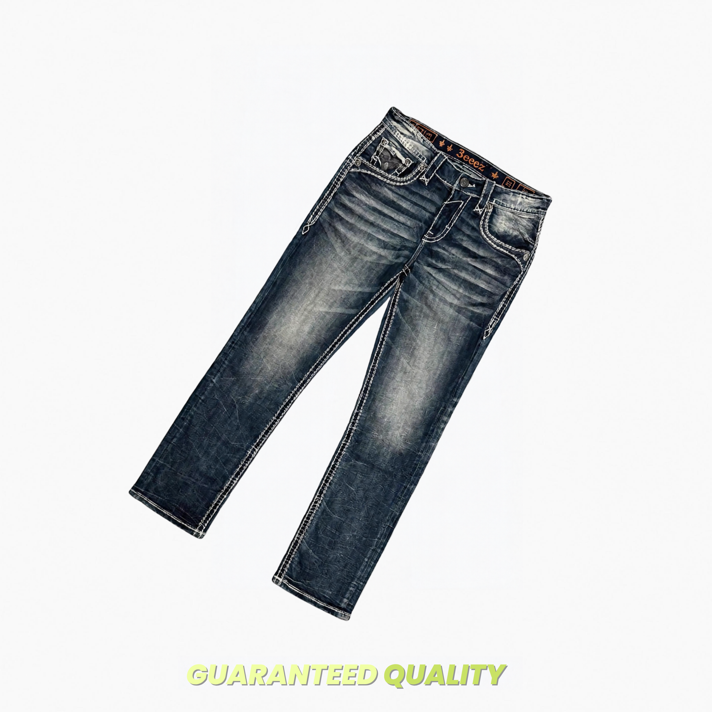 3EEEZ Artisan Whiskered Dark Denim